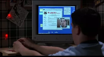 The computer monitor Apple Colorsync seen in American Pie