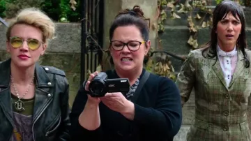 La cámara 4k de Sony utilizada por Abby Yates (Melissa McCarthy) en la película Cazafantasmas