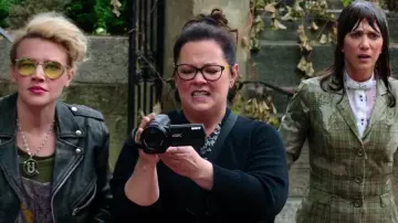 La cámara 4k de Sony utilizada por Abby Yates (Melissa McCarthy) en la película Cazafantasmas