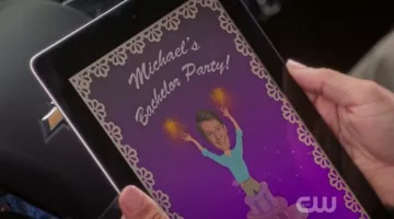 L'iPad de Jane Villanueva (Gina Rodriguez) dans Jane la virgen S02E17