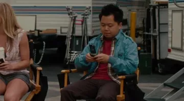 The mobile phone of Chuck (Matthew Moy) in Sex Friends