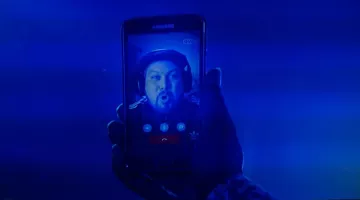 The samsung Galaxy S5 of Ben Barber (Kevin Hart) in test 2