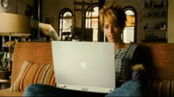 The laptop of Catwoman (Halle Berry) Catwoman