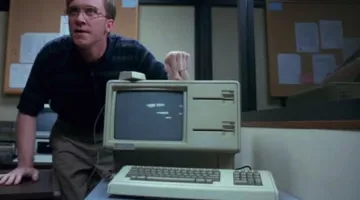 Apple computer vintage seen in The pirates of the Silicon Valley