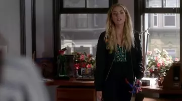 J Brand Jeans worn by Hanna Marin (Ashley Benson) in Pretty Little Liars S07E15