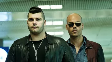 Ciro (Marco D'Amore) Bob Sdrunk sunglasses seen in Gomorrah
