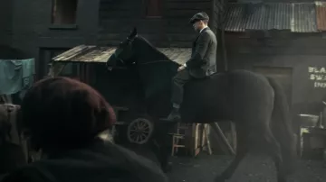 1920s Vintage Leather Boots Shoes usado por Thomas Shelby (Cillian Murphy) como se ve en Peaky Blinders S01E01