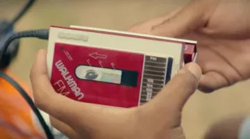 The Sony Walkman of Malcolm (Shameik Moore) in Dope