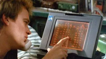 The computer Toshiba T3100 in Where the Heart Is