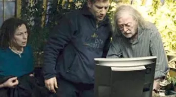 The Macintosh 20th anniversary of Jasper (Michael Caine) in The Son of Man