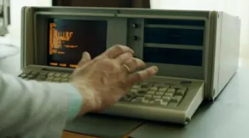 The IBM Portable Personal Computer seen in Deutschland 83