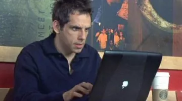 The Apple PowerBook G3 Alex (Ben Stiller) in A duplex for three