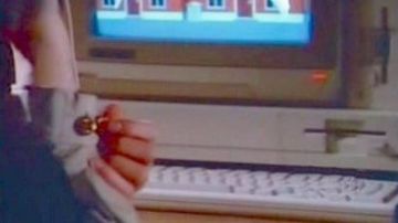 The Commodore Amiga 1000 of the killer in Alfred Hitchcock Presents
