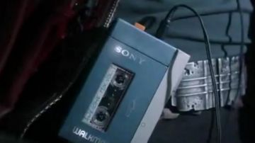 The Sony Walkman, Star-Lord / Peter Quill (Chris Pratt) in guardians of the Galaxy Vol.1