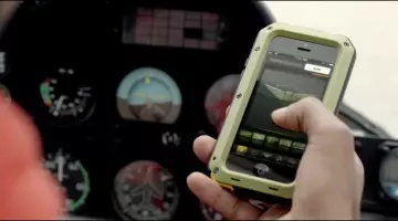 The iPhone black Benny (Scott Mescudi) in "Need for Speed"