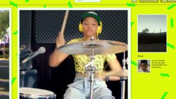 The audio headset yellow Diggy (Kiersey Clemons) in Dope