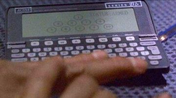 The Psion 3a of the terrorist in Executive Decision