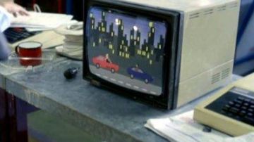 The computer Acorn BBC Micro seen in Ashes to Ashes
