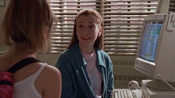 An old computer in Buffy against the vampires