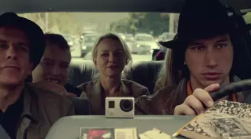 La caméra GoPro de Jamie (Adam Driver) dans "While We're Young"