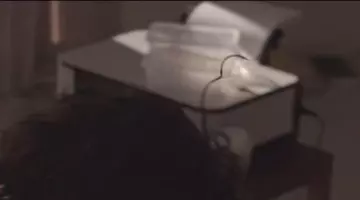 The printer is a Canon of Saroo Brierley (Dev Patel) in the film Lion