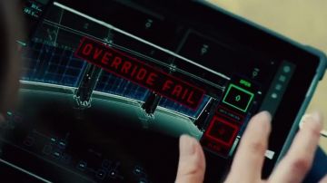 The Microsoft tablet of Ilsa Faust (Rebecca Ferguson) in "Mission: Impossible - Rogue Nation"