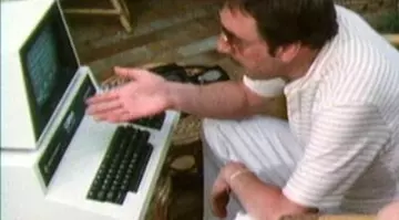 The Commodore PET of Jim Bergerac (John Nettles) in Bergerac S03E07