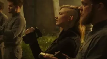 The camcorder of Cressida (Natalie Dormer) in the Hunger Games – The Revolt : part 2