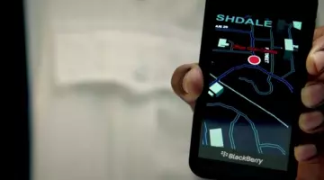 Smartphone del chef Richards (Cyrus Farmer) en Cyber Experts S02E03