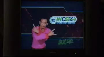 La TV dans la chambre d'hôtel de Bill Murray dans Lost in Translation