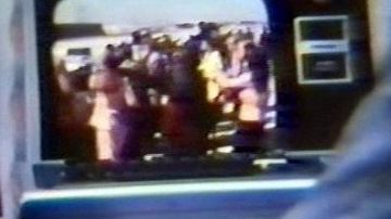 The Tandy computer TRS-80 Model I, Simon Quaid (James Wainwright) in Beyond Westworld