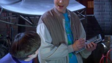 The laptop HP TC1100 Sheldon Cooper (Jim Parsons) in Big Bang Theory S03E23