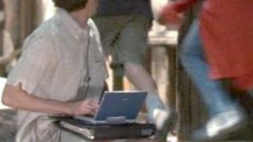 The portable Intermec 6651 of the employee Marty Wolf (Paul Giamatti) in Nasty Liar