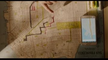 The smartphone Samsung Galaxy seen in Ant-Man