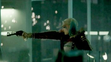 El arma de Harley Quinn (Margot Robbie) en Suicide Squad