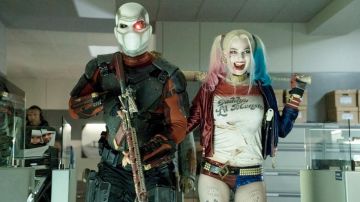 Le masque de Floyd Lawton / Deadshot (Will Smith) dans Suicide Squad