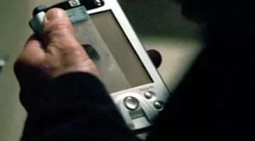 The HP iPAQ H5500 to the CIA in The Death in the skin