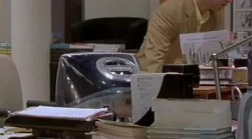 Apple computer iMac G3 blue seen in Bridget Jones Diary