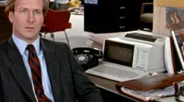 The Philips Videowriter 250 to Jane Craig (Holly Hunter) in Broadcast News