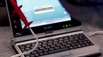 The notebook Vye Mini-v Jimmy in Burn Notice