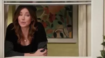 Le gilet de El­lie Torres (Christa Mil­ler) dans Cou­gar town S05E04