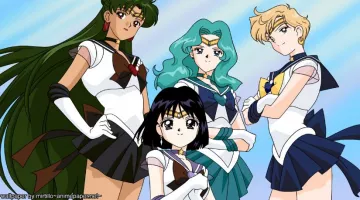 Vestido de Sailor Uranus en Sailor Moon