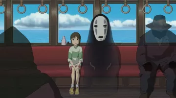 La réplique du masque du Sans Visage dans Le Voyage de Chihiro