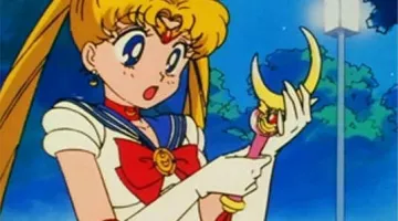 Palo de luna de Sailor Moon en Sailor Moon