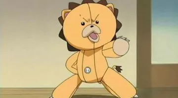 The replica plush of Kon in Bleach