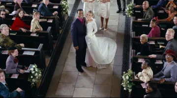 The authentic dress of wedding of Juliet (Keira Knightley) in Love Actually