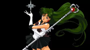 El cetro de Setsuna en Sailor Moon