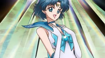 the outfit and the accessories of Sailor Mercury in Sailor moon