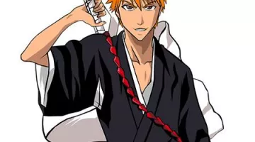 The traditional dress of Ichigo in Bleach