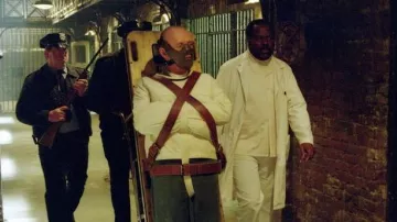 La máscara de Hannibal Lecter (Anthony Hopkins) en El silencio de los corderos